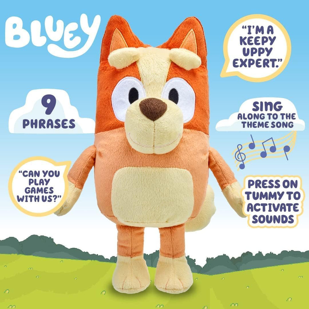 Bluey Bingo Large 30cm Talking Sounds Plush
